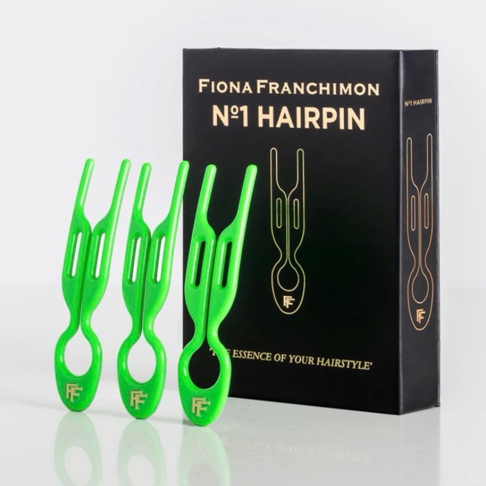 Fiona Franchimon No 1 Hairpin Apple Green - New Complete Set in Original Box